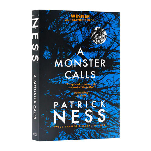 当怪物来敲门 英文原版小说 A Monster Calls 恶魔的呼唤 卡内基金奖 英文版电影原著小说书 Patrick Ness 进口原版英语书籍 商品图1