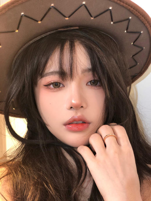 【年抛】黑天鹅棕 Breeze和oiuu联名  | 大直径14.5，着色13.9 | 混血美瞳 商品图5