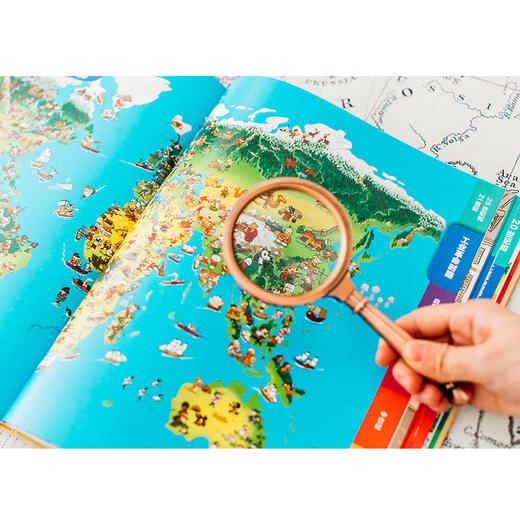 人类简史 儿童绘本版:给孩子的世界历史超图解 给孩子的历史通识绘本 少儿历史百科 为3-6-12岁儿童打造的手绘 商品图2