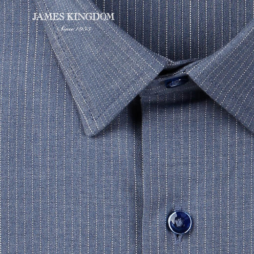 jameskingdom线下新品占姆士时尚长袖衬衫BA171M271 商品图5