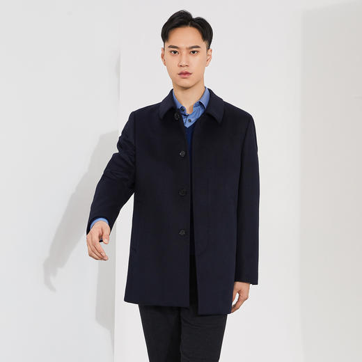 雅戈尔男士秋冬新款商务休闲大衣外套YYSY027032FFA 商品图1