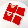 【鸿运吉祥】德绒男女成人款新年红秋冬内衣套装 商品缩略图8
