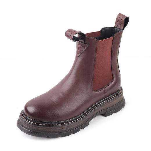 弗洛丹尼2021圆头厚底时尚女鞋D218613 商品图1