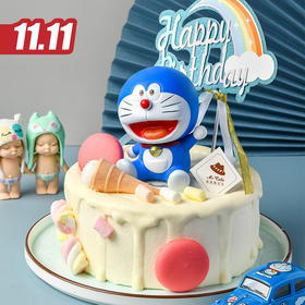仅此一天秒杀【哆啦A梦】芒果鲜奶蛋糕（2021）（福州）