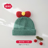 儿童毛线针织帽子韩国秋冬新款男女宝宝蝴蝶结保暖儿童帽子 商品缩略图12