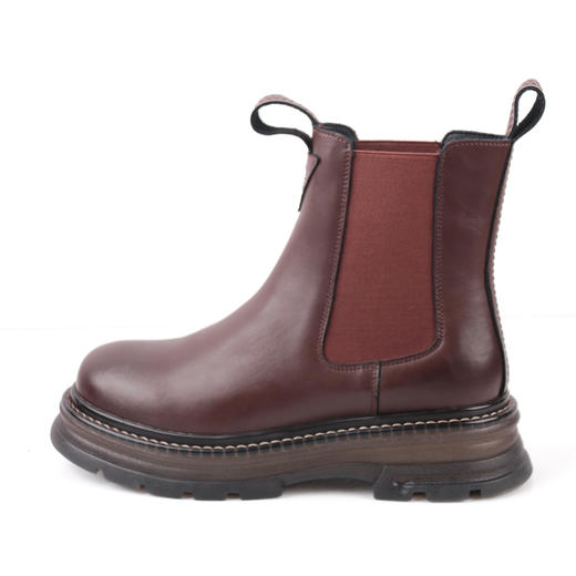 弗洛丹尼2021圆头厚底时尚女鞋D218613 商品图3