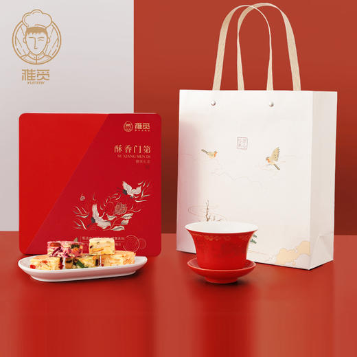 雅觅 酥香门第礼盒800g（20g*40） 独立包装 办公室休闲零食早餐茶点心 送礼佳品 商品图1