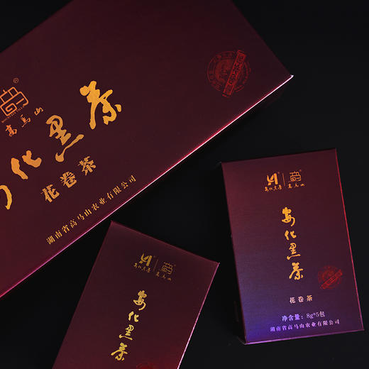 黑茶 | 高马山 2021千两花卷 袋泡 160克/盒 商品图1