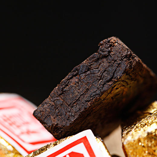 106     普洱茶熟茶 小金砖 云南普洱茶小沱茶 迷你小方砖熟茶1000克 茶叶 商品图2