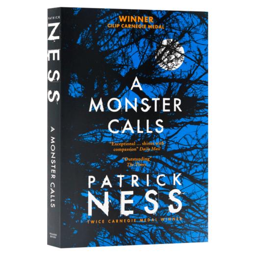 当怪物来敲门 英文原版小说 A Monster Calls 恶魔的呼唤 卡内基金奖 英文版电影原著小说书 Patrick Ness 进口原版英语书籍 商品图4
