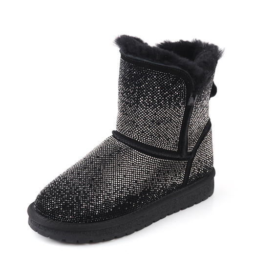 弗洛丹尼2021圆头厚底时尚女鞋D218603 商品图6