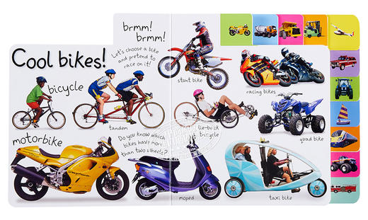 【中商原版】My First Things That Go Let's Get Moving DK启蒙交通工具 低幼亲子启蒙绘本 英文原版 3-6岁 商品图5