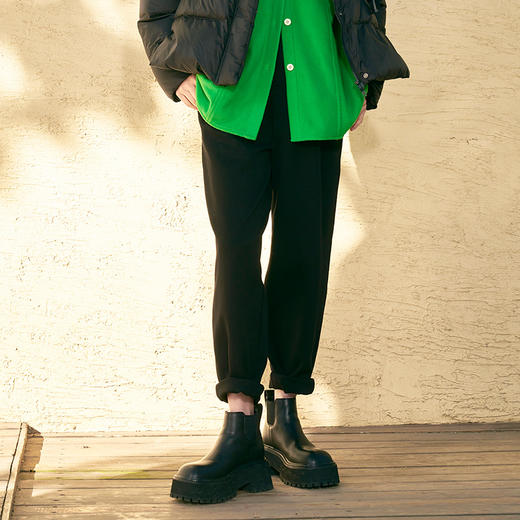 【99元/2件任选|不退换】/BP630夕又米 高腰万搭直筒西装裤休闲裤女冬季 商品图3