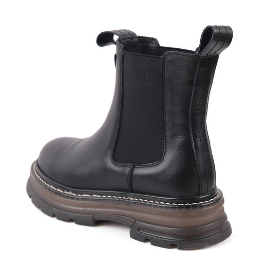 弗洛丹尼2021圆头厚底时尚女鞋D218613 商品图10