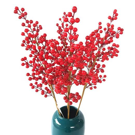 仿真年霄花桶材料蝴蝶兰秀球尤加利叶银杏金掌要求摇钱树孔雀毛柿子石榴黄金果五代同堂 商品图10