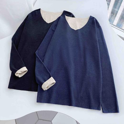 德绒成人款男女保暖内衣套装 商品图6