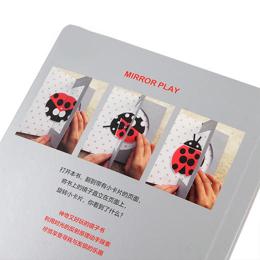 【0-6岁】幼儿早教启蒙书籍五感游戏魔法书 镜子转转转 益智创意视觉游戏书隐藏12种有趣形象亲子互动趣味手工童书 商品图2