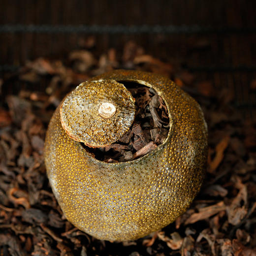 新会小青柑 云南普洱茶陈年宫廷料 陈皮普洱茶叶熟茶桔普茶 500g 商品图1