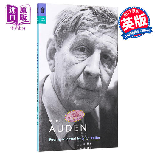 奥登诗选（约翰富勒珍藏） 英文原版 W. H. Auden: Poems Selected by John Fuller 商品图0