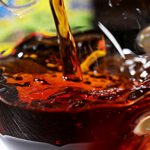 97    普洱茶熟茶 饼茶 茶叶 臻品普洱 老茶普洱 宫廷原料精制 茶叶普洱 商品图3