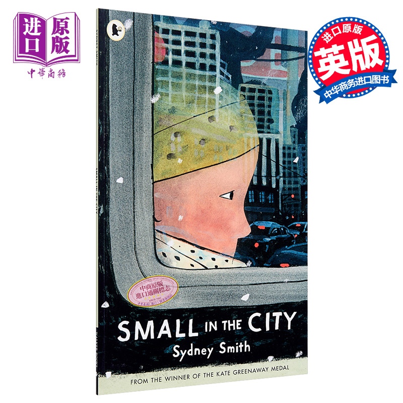 【中商原版】Thereza Rowe：Small in the City 大城市里的小人物 精品绘本 儿童亲子共读故事绘本 平装 英文原版 6-9岁