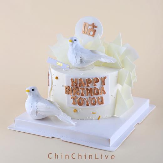 翻糖饰大鸽大蛋糕 商品图1