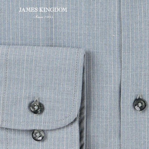 jameskingdom线下新品占姆士时尚长袖衬衫BA171M271 商品图4