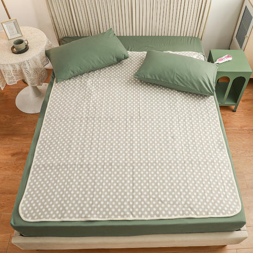 彩虹电热毯（长2.0*宽1.8米）调温型电热毯特大宽幅印花1312【花色随机】 商品图5