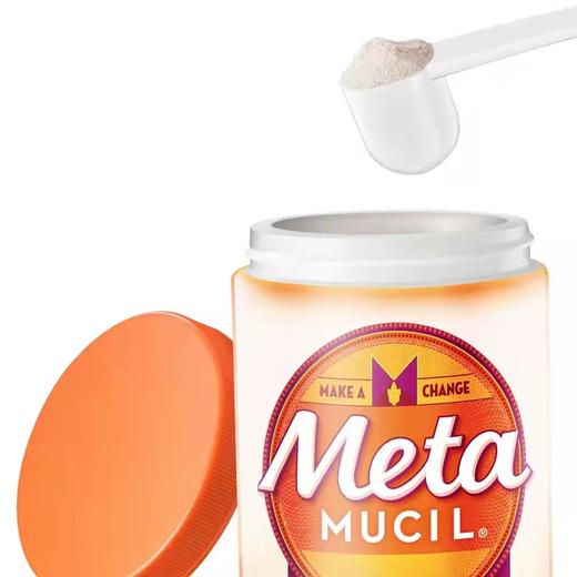 Metamucil美达施膳食纤维粉（香橙口味）283g 效期到2022.06 商品图3