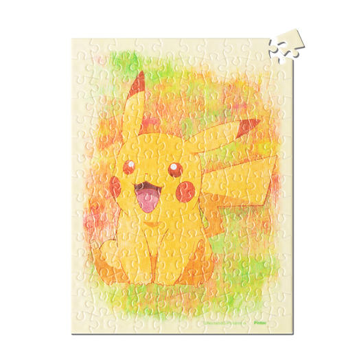 150片 迷你拼图 平面拼图 P1304 神奇宝贝- 彩纹漆皮卡丘 商品图0