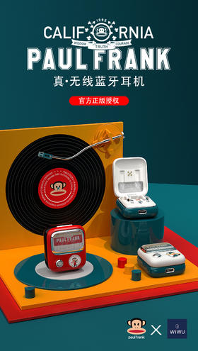 大嘴猴TWS真·无线蓝牙耳机APF-04