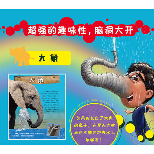 如果你有动物的鼻子（套装5册）3-6岁桑德拉马克尔著儿童读物 让孩子站在动物的角度观察周围的世界 绘本漫画科普百科中信 商品图2