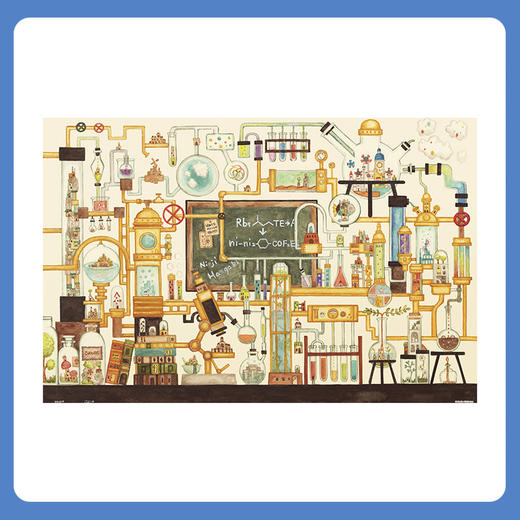 600片 平面拼图 塑料拼图 H2457 西村典子- 理科实验室 商品图1