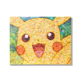 366片 无框平面拼图 HN1018 马赛克皮卡丘