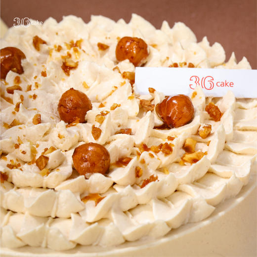 焦糖榛子.奶油蛋糕，可选6/8英寸（s）冰淇淋口味仅限深圳广州佛山可选 商品图3