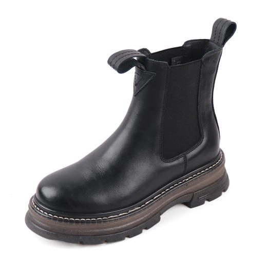 弗洛丹尼2021圆头厚底时尚女鞋D218613 商品图6