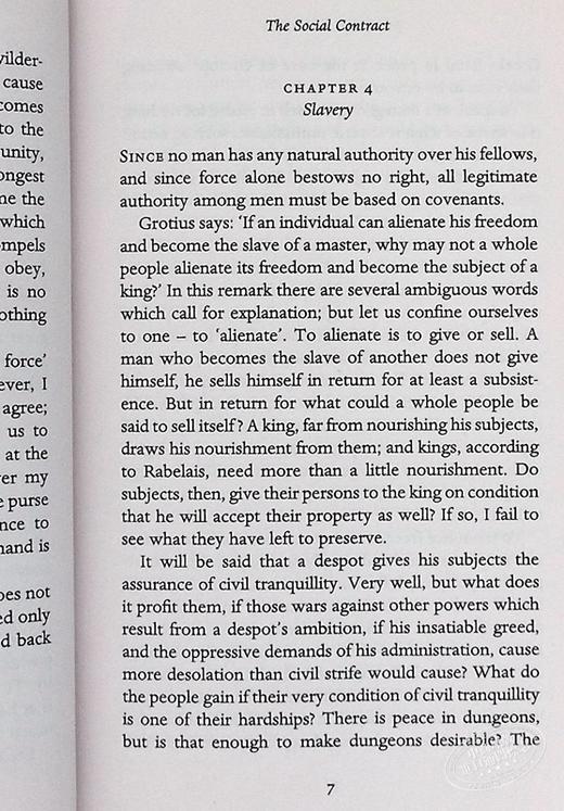 【中商原版】卢梭：社会契约论 英文原版 Penguin Great Ideas : The Social Contract Jean-Jacques Rousseau 商品图5