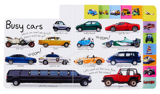 【中商原版】My First Things That Go Let's Get Moving DK启蒙交通工具 低幼亲子启蒙绘本 英文原版 3-6岁 商品图4