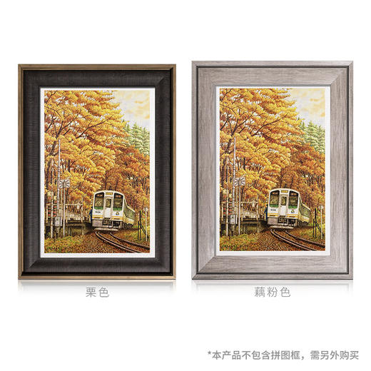 600片 平面拼图 塑料拼图 H2400 松本忠- 秋枫色的假期 商品图4