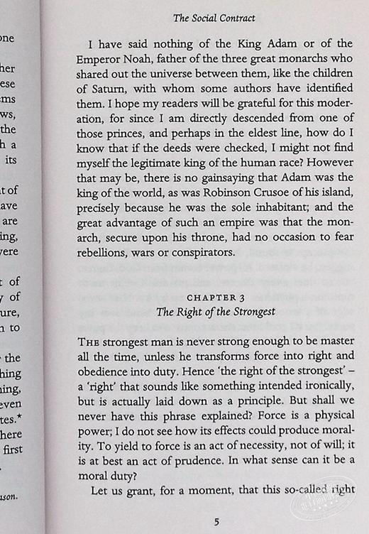 【中商原版】卢梭：社会契约论 英文原版 Penguin Great Ideas : The Social Contract Jean-Jacques Rousseau 商品图4
