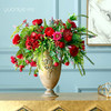 仿真花玫瑰假花客厅大堂酒店装饰花摆设绣球欧式自然装饰花艺摆件 商品缩略图1