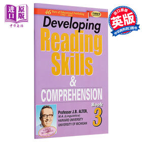 【中商原版】DEVELOPING READING SKILLS&COMPREHENSION3 培养阅读理解能力3 英文原版 