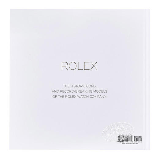 【中商原版】Rolex 英文原版 劳力士：历史、图标与破纪录型号 商品图1