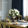 欧式美式仿真花绣球玫瑰假花摆件客厅酒店别墅家居餐桌装饰花摆花 商品缩略图2