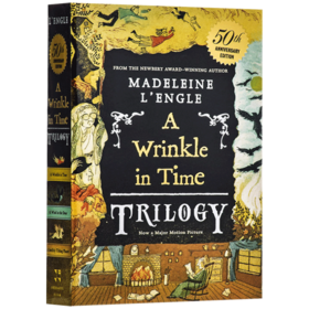 时间的皱折系列 3合1 英文原版 A Wrinkle in Time Trilogy 纽伯瑞金奖 梅格时空大冒险 时间的皱纹三部曲 英文版进口英语书籍