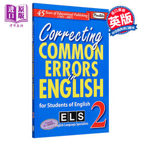 【中商原版】CORRECTING COMMON ERRORS IN ENGLISH 2 纠正英语中的常见错误 资深专家汇编 提分必备英语宝典经典错误常见大全