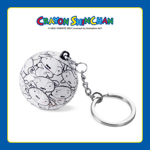 24片 钥匙扣拼图 塑料拼图 A3618 蜡笔小新- 软绵绵 商品图0