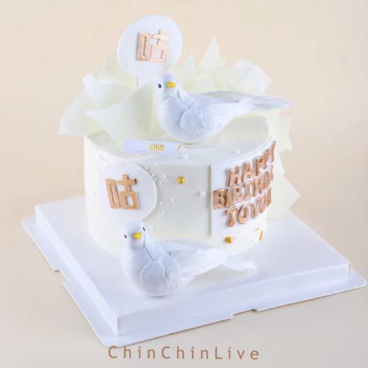 翻糖饰大鸽大蛋糕 商品图0