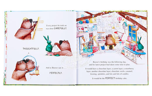 【中商原版】完美的生日餐单Katy Hudson：The Perfect Birthday Recipe原版绘本进口图书 商品图5