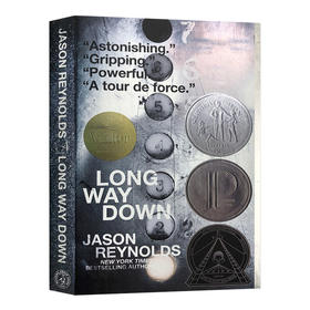 长路漫漫 英文原版小说 Long Way Down 叙事诗 纽伯瑞银奖 美国国家图书奖 进口悬疑复仇小说书 英文版青少年英语课外读物